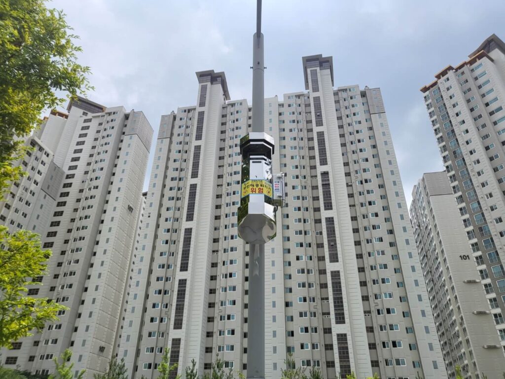 야외용 포충기 스마트키퍼 구미 공원관리과