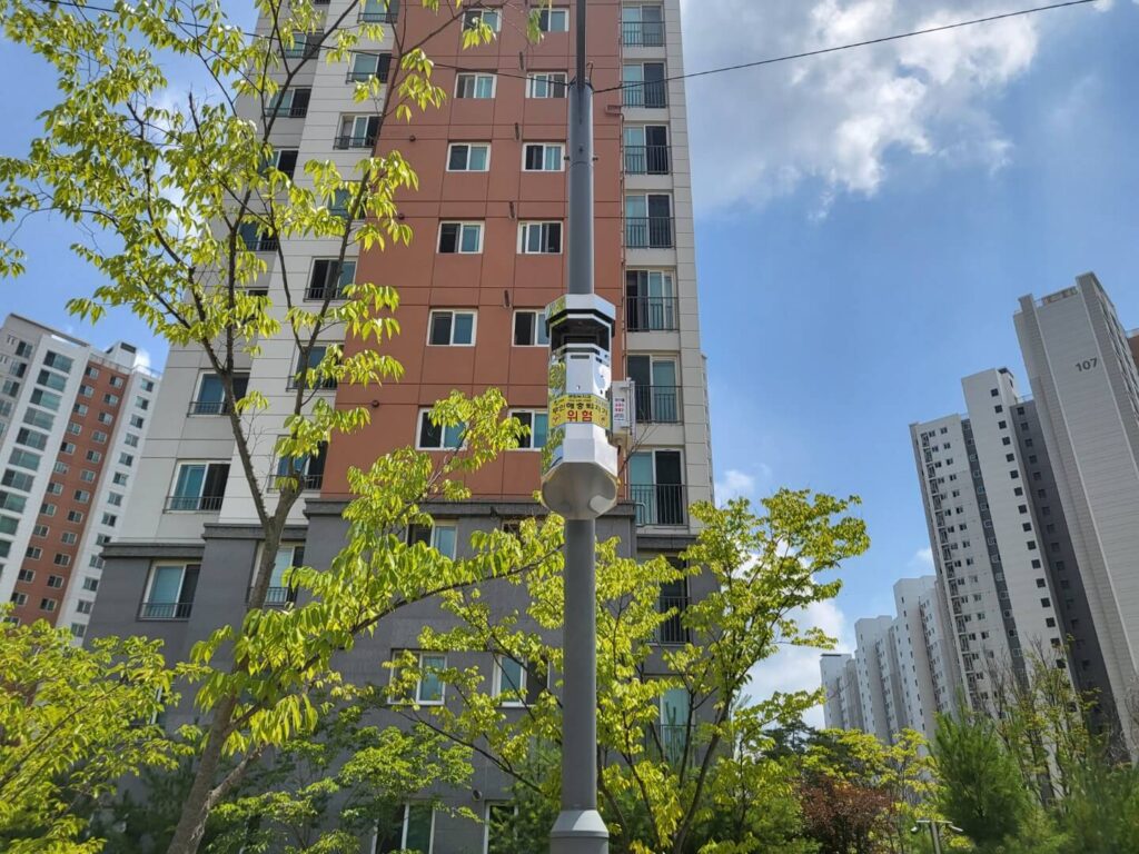 야외용 포충기 스마트키퍼 구미 공원관리과