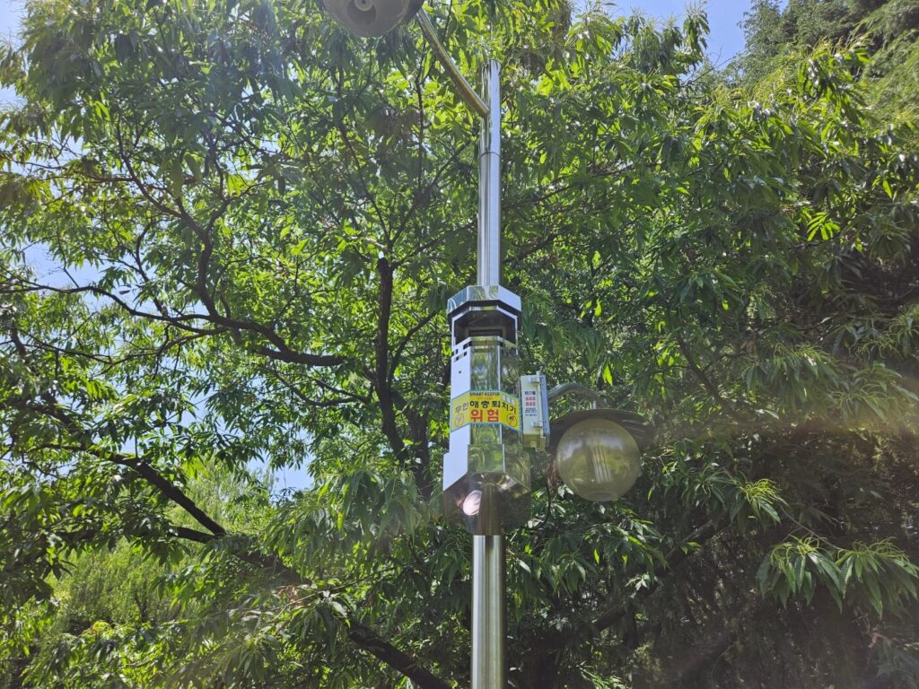야외용 포충기 스마트키퍼 대전시 한국표준과학연구원