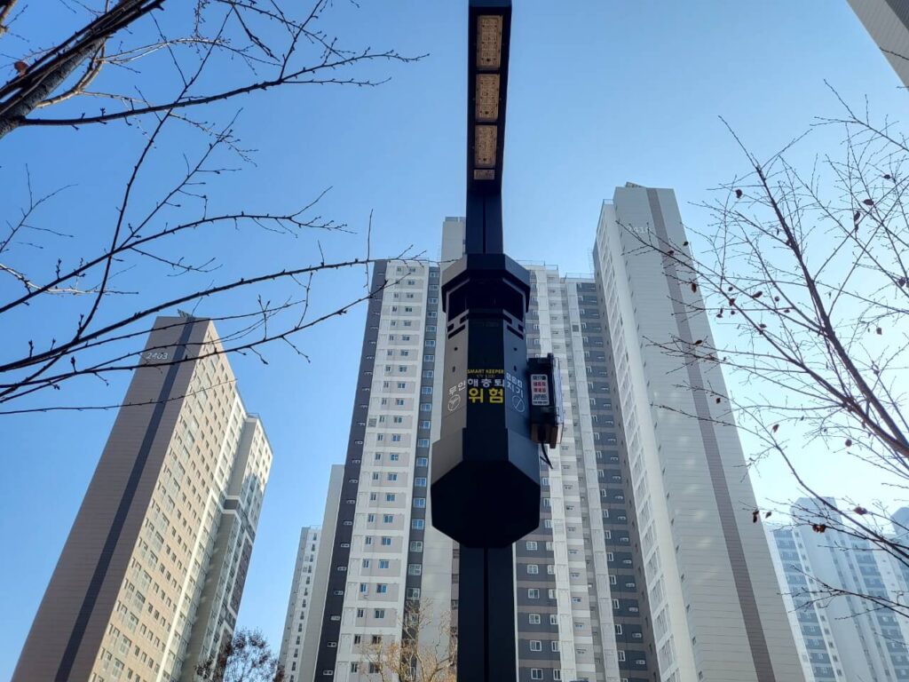 야외용 포충기 스마트키퍼 인천 금호어울림센트럴아파트