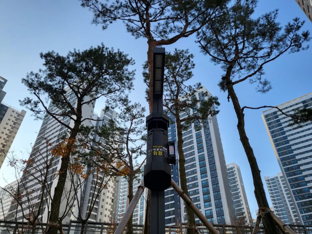 야외용 포충기 스마트키퍼 인천 금호어울림센트럴아파트