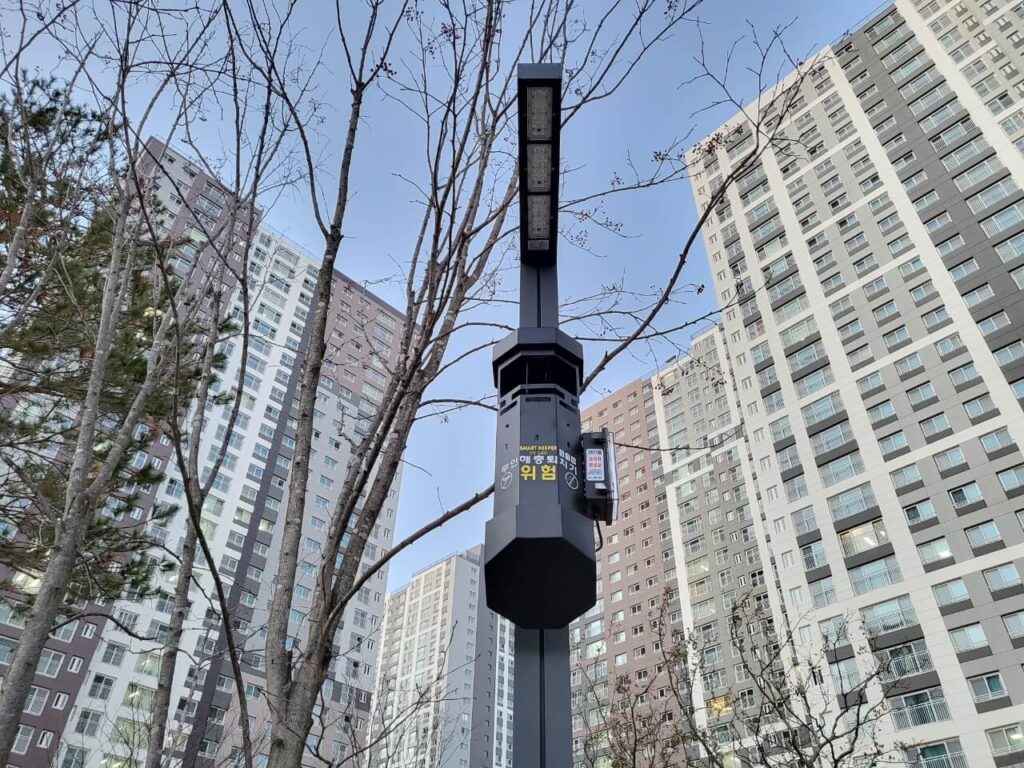 야외용 포충기 스마트키퍼 인천 금호어울림센트럴아파트