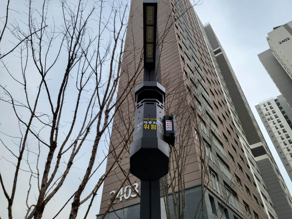 야외용 포충기 스마트키퍼 인천 금호어울림센트럴아파트
