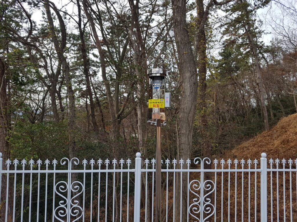 야외용 포충기 스마트키퍼 전남 장흥군 수문랜드야영장