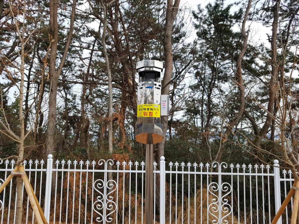 야외용 포충기 스마트키퍼 전남 장흥군 수문랜드야영장
