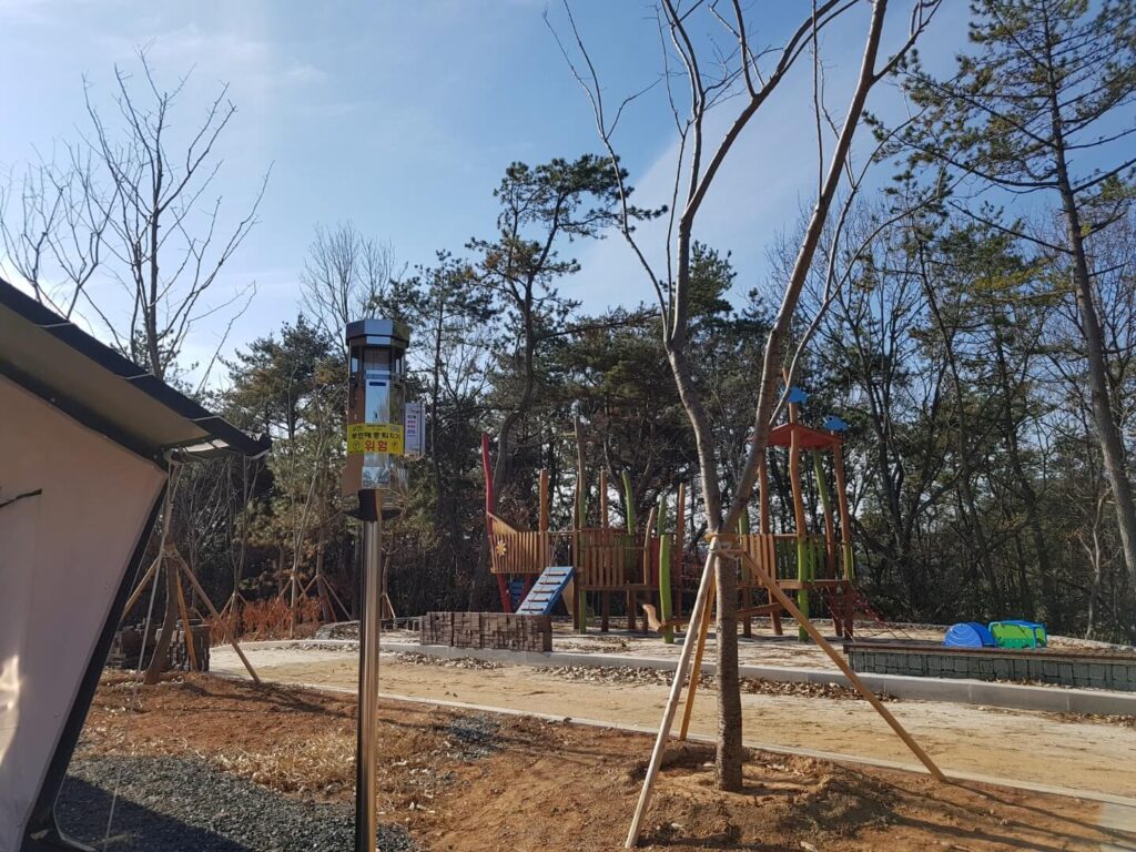 야외용 포충기 스마트키퍼 전남 장흥군 수문랜드야영장
