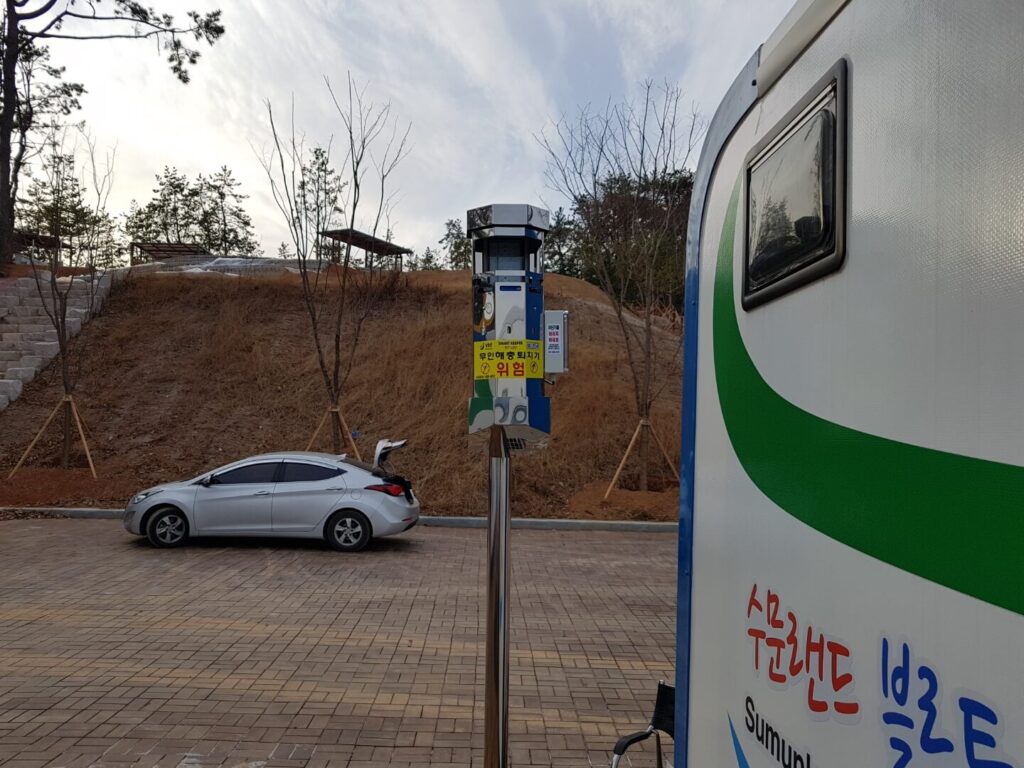 야외용 포충기 스마트키퍼 전남 장흥군 수문랜드야영장