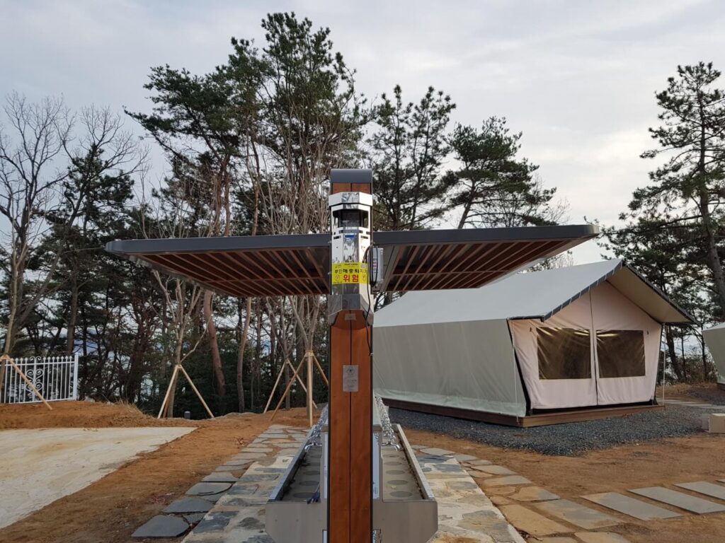 야외용 포충기 스마트키퍼 전남 장흥군 수문랜드야영장