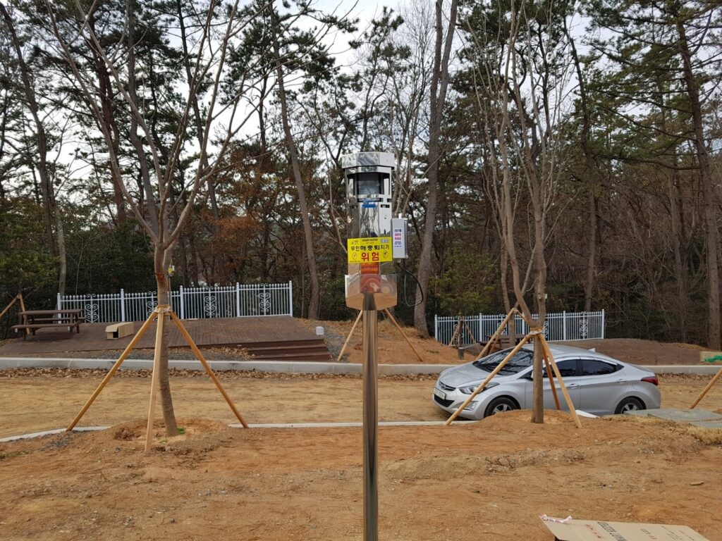 야외용 포충기 스마트키퍼 전남 장흥군 수문랜드야영장