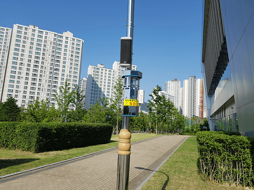 야외용 포충기 스마트키퍼 진주 한국남동발전