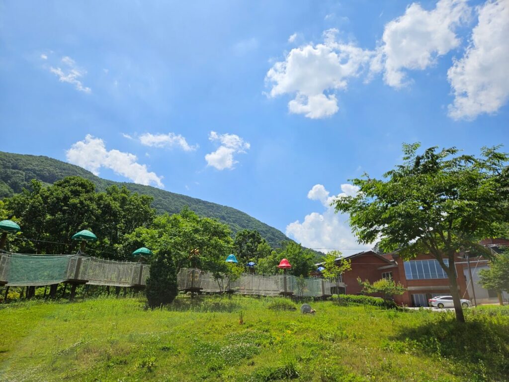 야외용 포충기 스마트키퍼 진주시 월아산 숲속의 진주