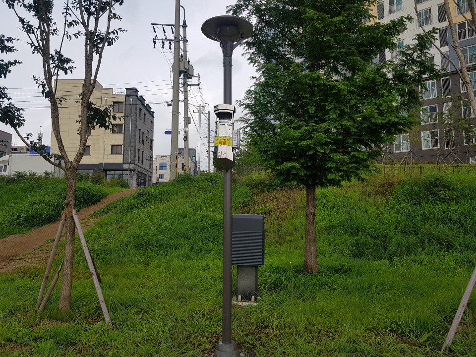 야외용 포충기 스마트키퍼 진주시 정촌면 수변공원