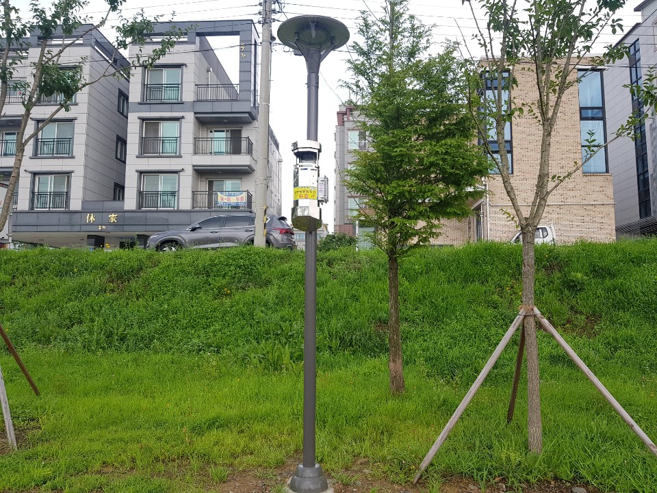 야외용 포충기 스마트키퍼 진주시 정촌면 수변공원