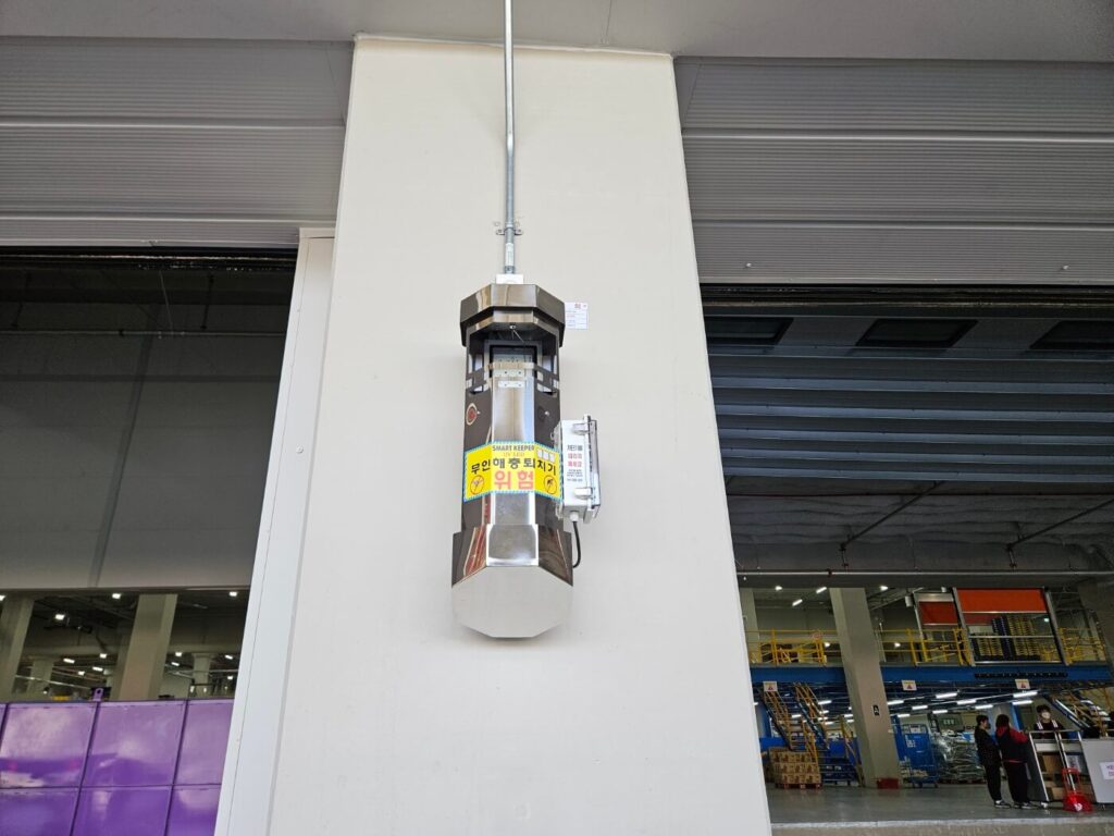 야외용 포충기 스마트키퍼 창원시 마켓컬리 물류창고