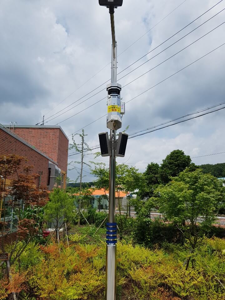 야외용 포충기 스마트키퍼 청양군 청소년야영장