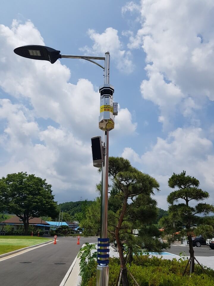 야외용 포충기 스마트키퍼 청양군 청소년야영장